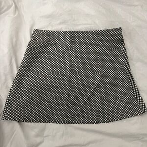 Garage Morgan plaid mini skirt